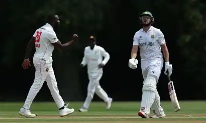 Tanaka Chivanga Zimbabwe vs South Africa Test 062625.webp